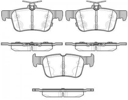 Колодки гальмівні WOKING P14513.12