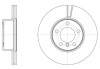 Диск тормозной передний (кратно 2) (Remsa) BMW 3E90 3F30 X1E84 WOKING D61496.10 (фото 1)