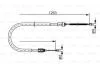 RENAULT Трос ручного тормоза задн. лев. (бараб.) Clio 98- BOSCH 1987477642 (фото 1)