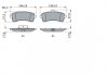 Тормозные колодки (задние) MB C-Class (W205)/S-Class (W222)/AMG (X290) 13- BOSCH 0986494763 (фото 2)