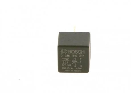 Реле 12V 30A (4-х конт) BOSCH 0986AH0083