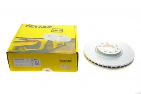 Диск гальмівний (передній) Citroen Picasso II/ Peugeot 308/5008 13-/Opel Combo 18- (304x28) TEXTAR 92232305