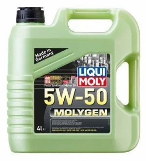 Моторна олива MOLYGEN NEW GENERATION 5W-50, 4л LIQUI MOLY 2543