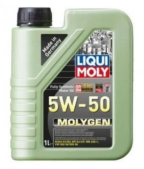 ОЛИВА МОТОРНА MOLYGEN / 5W50 / 1л. / LIQUI MOLY 2542