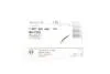 Шланг гальмівний (задній) Citroen C-crosser/Peugeot 4007/Mitsubishi Lancer/Outlander 06- (L=280mm)(L) BOSCH 1987481440 (фото 2)
