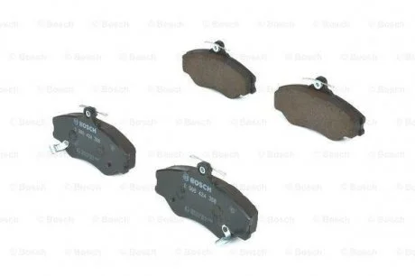 Гальмівні колодки, дискові BOSCH 0986424368