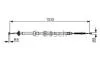 Трос торм. лев. LANCIA YPSILON BOSCH 1987482394 (фото 1)