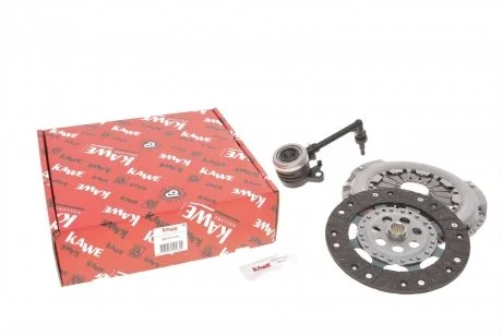 Комплект зчеплення Renault Kangoo 1.5dCi 08- (d=230mm) (+вижимний) Kawe 962531CSC