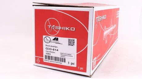 Стойка амортизационная, передня, газомасляная на Mercedes A - Class (168) 1997-2004 Производство Taiwan Tashiko G33-614