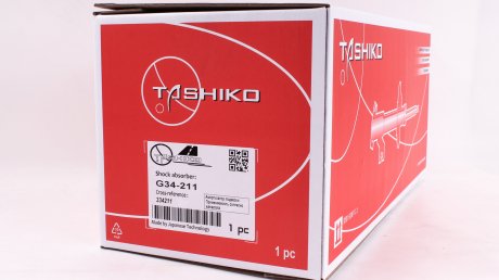 Стойка амортизационная, передня правая, газомасляная на Daewoo Leganza 1997-2004 Производство Taiwan. Tashiko G34-211