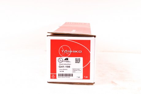 Амортизатор Honda Civic EJ9, EK3, EK1, EK4, Civic Coupe EJ6, EJ7, EJ8 1994-2001 Tashiko G41-198