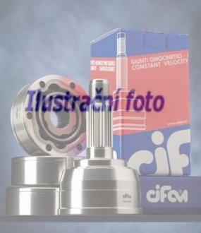 FIAT Шрус 24/25 зуб. 500L 1.3 D 12-, STILO 1.8 01- CIFAM 607-493