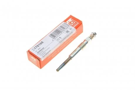 Свічка розжарювання Citroen Berlingo/Peugeot Partner 1.9D 98- (DW8) (11V) FEBI BILSTEIN 176168