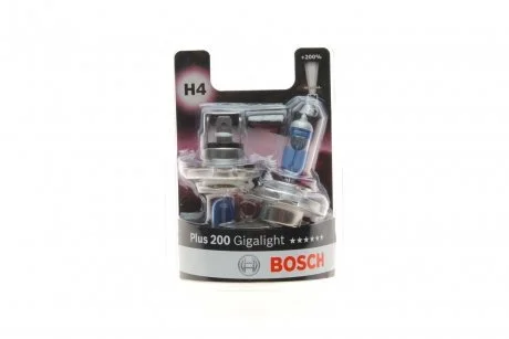 Лампочка H4 (12В, 60/55Вт, тип гнізда: P43T) 1 987 301 435 BOSCH 1987301435