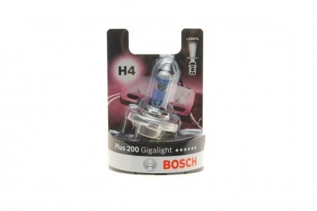 Лампочка H4 (60/55Вт, тип гнізда: P43T) 1 987 301 144 BOSCH 1987301144