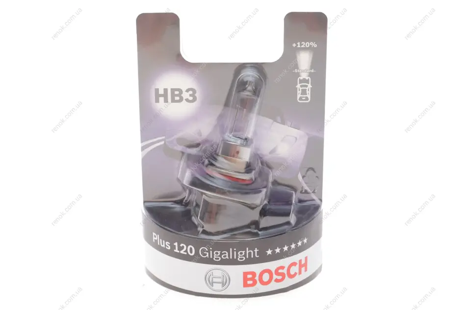 Лампочка HB3 (12В, 60Вт, тип гнізда: P20D) 1 987 301 131 BOSCH 1987301131 (фото 1)