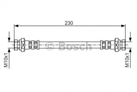 Гальмівний шланг BOSCH 1987481111