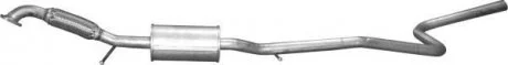 Труба приймальна FORD FIESTA, FUSION, MAZDA 2 (дв.1.6)(2002-10) (вир-во Polmostrow) POLMOSTROW 08674