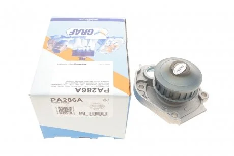 Помпа води Fiat Palio 1.2 96-/Panda 0.8-1.1 86-04/Punto 1.1-1.2 93-00/Tipo 1.1 86-93 (20z)(B/B)(8л) GRAF PA286A