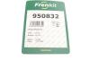 Комплект пружинок колодок ручника Volvo C70/S80/XC90/S60 01-14 FRENKIT 950832 (фото 6)