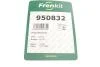 Комплект пружинок колодок ручника Volvo C70/S80/XC90/S60 01-14 FRENKIT 950832 (фото 6)