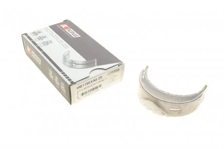 Підшипники ковзання корінні MB1190XA0.25 King MB 1190XA0.25