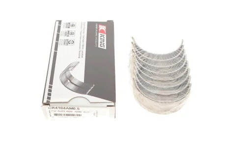 Вкладиші шатунні VW Caddy I/II 1.6/1.8 -97/T4/T5 2.0 90-15 (+0.50) King CR4104AM0.5
