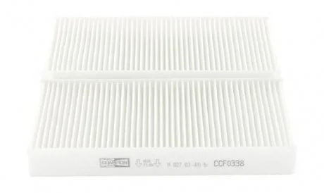 Фільтр салону HONDA CIVIC VII Hatchback (EU, EP, EV) 00-06, CIVIC VII Saloon (ES, ET) CHAMPION CCF0338