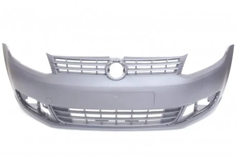 Бампер (передний) VW Caddy IV 15-20 (с отв. для противотуманок/буксира) Van Wezel 5868570