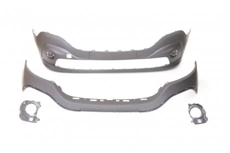 Бампер (передний) Renault Trafic III 14- (с отверстиями под противотумки) Van Wezel 4396572