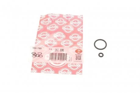 Кільце ущільнююче (топливна система) VW Bora/Golf/Passat/T5 1.4-3.2 91-09 (к-кт 2 шт) (бензин) ELRING 100.780