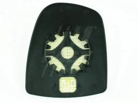 Скло дзеркала праве верхнє Renault Trafic/Opel Vivaro (01-) (06-) з підігрівом FAST FT88588