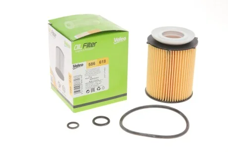 Фильтр масляный MB E-class (W212/A207)/C-class (W204/W205) 2.0i 11- Valeo 586618