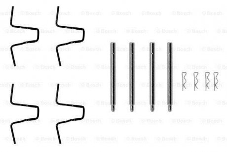 Гальмівні аксесуари (Монтажний комп-кт колодки) BOSCH 1987474062
