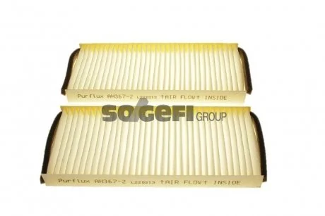 MAZDA Фильтр воздуха салон RX-8,MPV II Purflux AH367-2