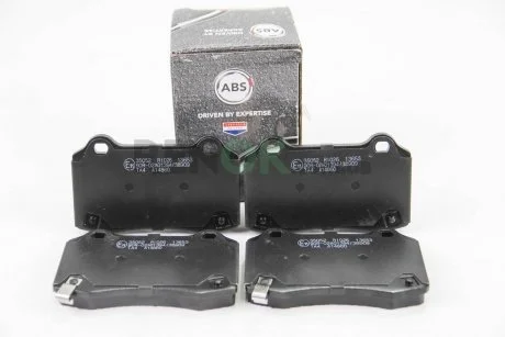 Гальмівні колодки зад. Tesla Model S/X A.B.S. A.B.S. 35052