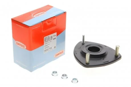 Подушка амортизатора (переднего) + подшипник Toyota Yaris 1.3/1.5 99-05 CORTECO 80001704