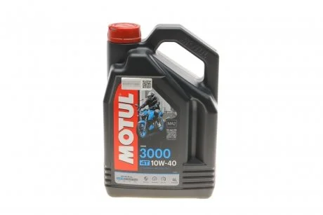 Масло 10W40 3000 4T (4L) MOTUL 846041