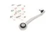 Рычаг подвески (передний/сверху/сзади) (L) Audi A4 07-15/A5 07-17/Q5 08-17 SOLGY 204131 (фото 2)