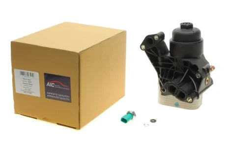 Корпус фільтра масляного VW Golf/Audi A3 1.6/2.0 TDI 15- (з радіатором) AIC 58327