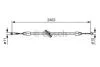 DB трос гальм.передн.(2462/306mm) Sprinter 06- BOSCH 1987482381 (фото 1)