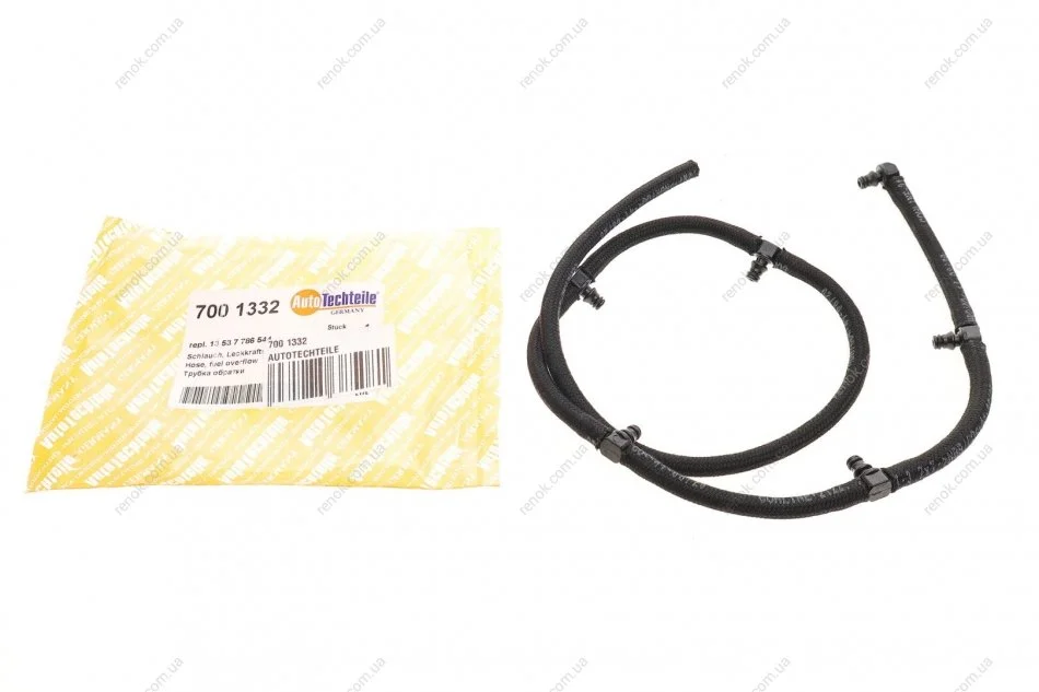 Шланг топливный BMW 3 (E46/E90)/5 (E39/E60) 98-10 M57 D25/M57 D30 AUTOTECHTEILE 700 1332 (фото 1)