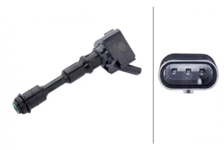 VOLVO Котушка запалювання S60 2.0 15-, S80 2.0 13-, S90 16- HELLA 5DA 358 168-201