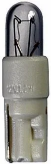 Лампа розжарювання, T5 12V 1,2W W 2 x 4,6d white HELLA 8GA 007 997-011