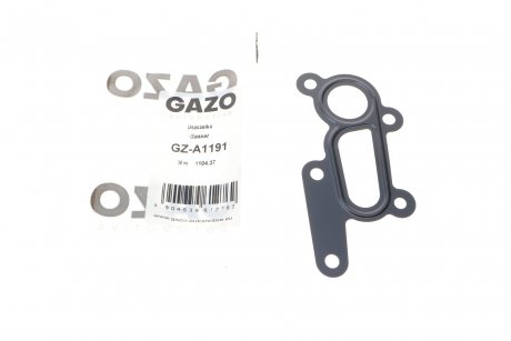 Прокладка корпуса масляного фильтра Citroen C5/Peugeot 307 01-07 (к блоку цилиндров) GAZO GZ-A1191 (фото 1)