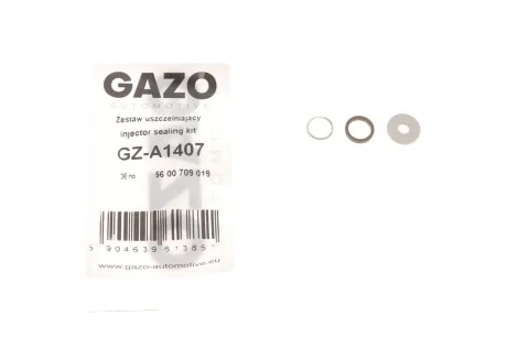 Ремкомплект форсунки Renault Truck (система Common Rail) GAZO GZ-A1407