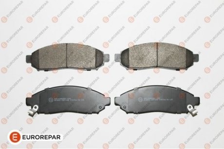 NISSAN гальмівні колодки передн..Murano,Navara,Pathfinder 05- Eurorepar 1623060680