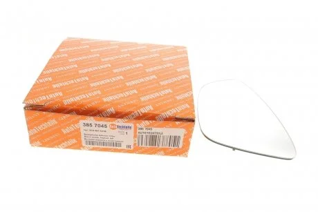 Скло дзеркала (з підігрівом) VW Passat 10-14 (L) AUTOTECHTEILE 385 7045