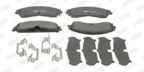 Гальмівні колодки пер. 300C Jurid 573456J