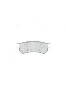 CHEVROLET Гальмівні колодки задн.Lacetti,Daewoo Nubira Jurid 573633J